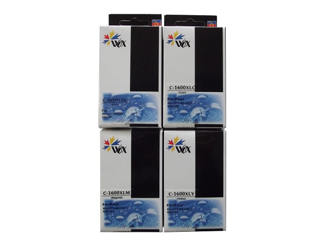 Compatible Canon PGI-1600XL Ink Cartridges 4 Pack (1BK/1C/1M/1Y) Compatible Canon PGI-1600XL Ink Cartridges 4 Pack (1BK/1C/1M/1Y)