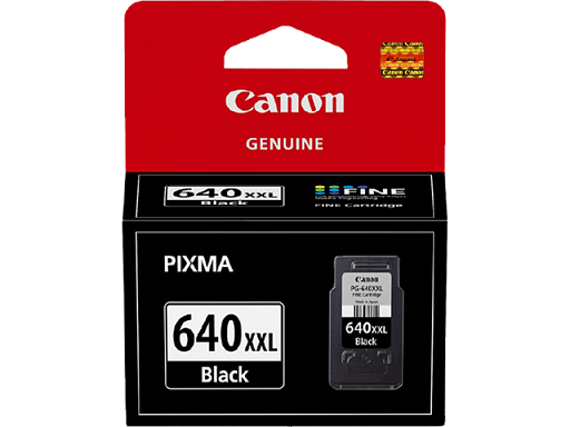 Genuine Canon PG-640XXL Black Ink Cartridge Genuine Canon PG-640XXL Black Ink Cartridge